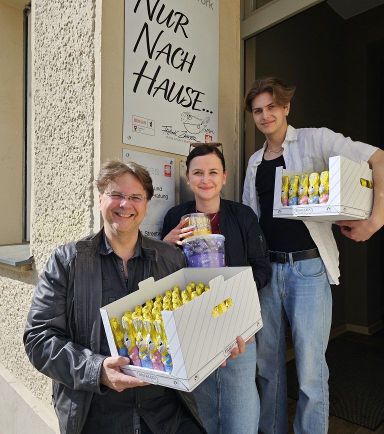 Osterhasen für das Café Streetwork Osterhasen für das Café Streetwork